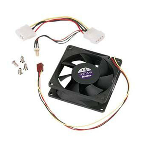 Hama 75045095 computer cooling system Computer case Fan 8 cm Black