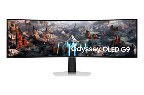 Samsung LS49CG930SL computer monitor 124.5 cm (49″) 5120 x 1440 pixels Dual WQHD OLED Grey