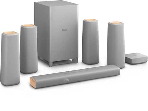 Philips CSS5530G/96 speaker set 420 W Grey 5.1 channels 40 W Bluetooth