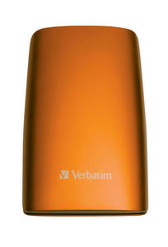 Verbatim 2.5” Portable Hard Drive USB 2.0 Volcanic Orange 500GB external hard drive 5400 RPM 2.5″