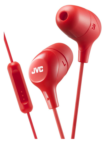 JVC HA-FX38MR Headset Wired In-ear Red