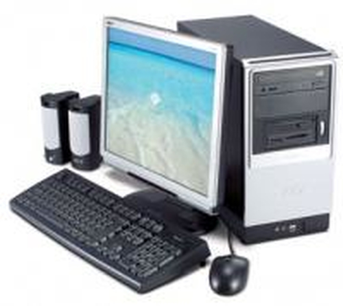 Acer Aspire T310 P4 2800 512MB 160GB AZB 0.5 GB DDR-SDRAM AMD Radeon 9600 PC