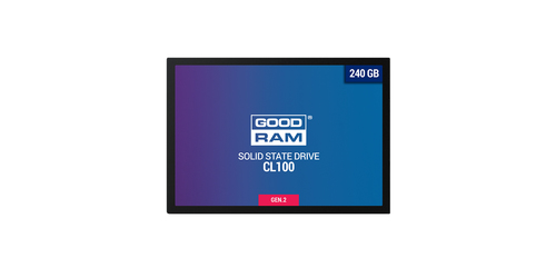 Goodram CL100 gen.2 240 GB 2.5″ Serial ATA III V-NAND TLC