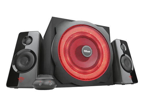 Trust GXT 4628 Thunder speaker set 60 W Universal Black 2.1 channels 30 W