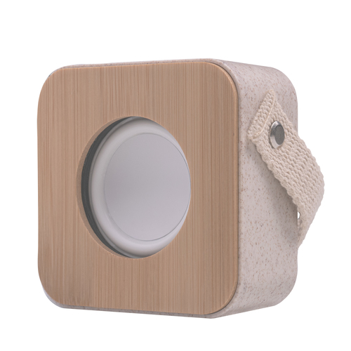 Mars Gaming MS-ECO Ecological Bluetooth 5.1 Speaker Organic Material Wheat Straw and Bamboo Compact Size