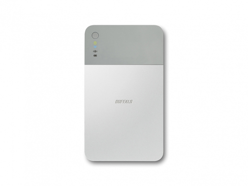 Buffalo MiniStation 500GB Air external hard drive Wi-Fi USB Type-A 3.2 Gen 1 (3.1 Gen 1) Grey, Silver