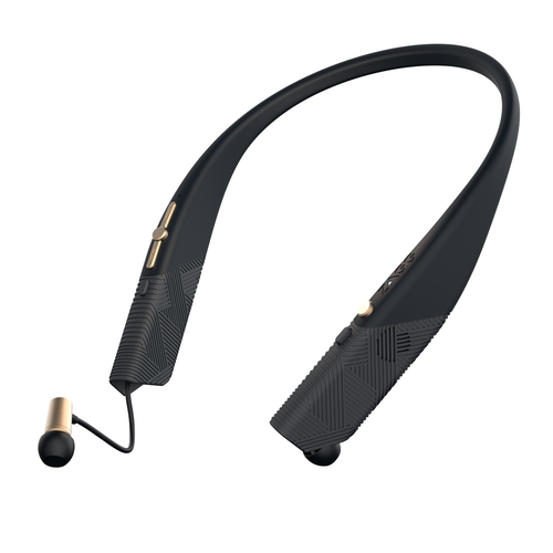 ZAGG Flex Arc Headset Wireless Neck-band Bluetooth Black, Gold