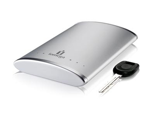 Iomega Silver Portable Hard Drive 250Gb USB external hard drive 5400 RPM 2.0