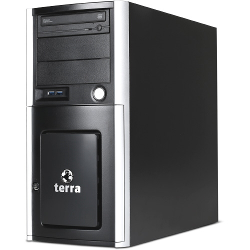 TERRA Server 4030 G3 WS2016S (SSD) Intel® Xeon® E3 v6 E3-1245V6 16 GB DDR4-SDRAM 960 GB Windows Server 2016 Standard Tower PC Black