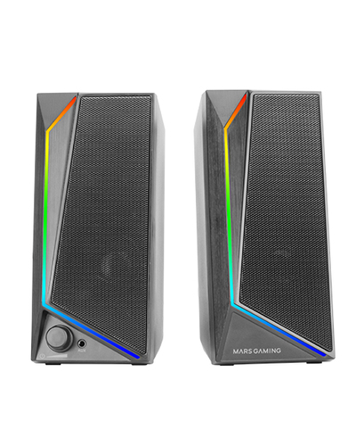 Mars Gaming MS72 loudspeaker Black Wired 15 W