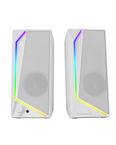 Mars Gaming MS72W loudspeaker White Wired 15 W