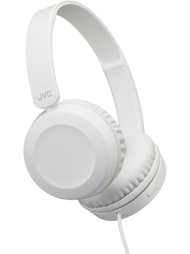 JVC Powerful Sound Wired On Ear White