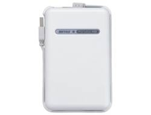 Buffalo MiniStation 250GB TurboUSB, White external hard drive USB 2.0