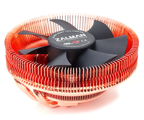 Zalman CNPS8900 Quiet Processor Cooler 11 cm Black, Orange