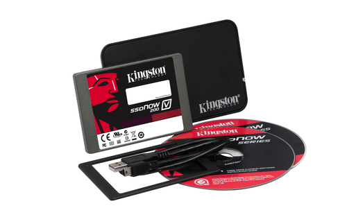 Kingston Technology SSDNow V200 Notebook upg. kit 128 GB 2.5″ Serial ATA III
