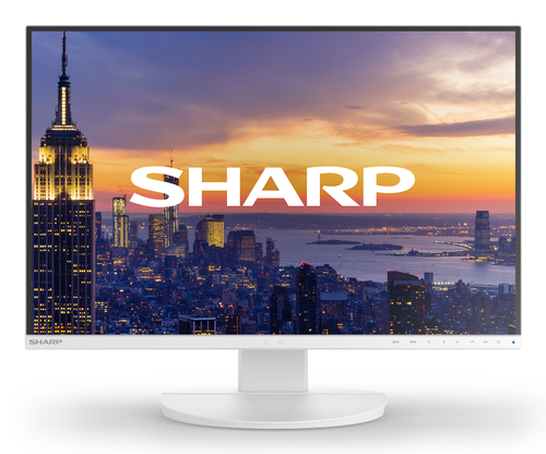 Sharp MultiSync EA242W computer monitor 61 cm (24″) 1920 x 1200 pixels Full HD LCD White