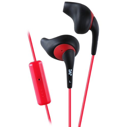JVC Gumy Sport Headset Wired In-ear Sports Black, Red