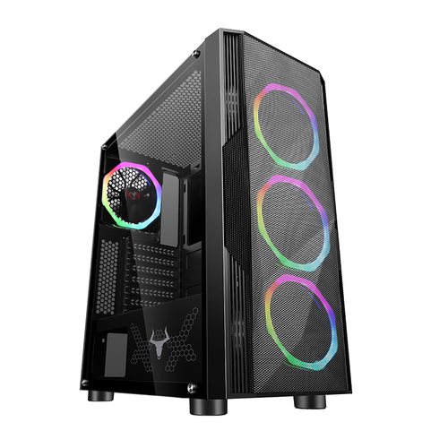 itek SHAKE Mesh Midi Tower Black