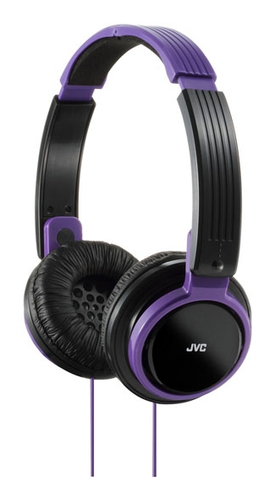 JVC HA-S200-V-E headphones/headset Wired Head-band Black, Violet