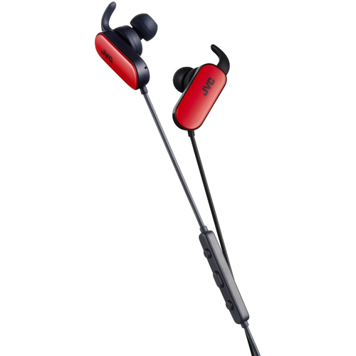 JVC HA-EBT5 Headset Wireless Ear-hook Sports Bluetooth Red