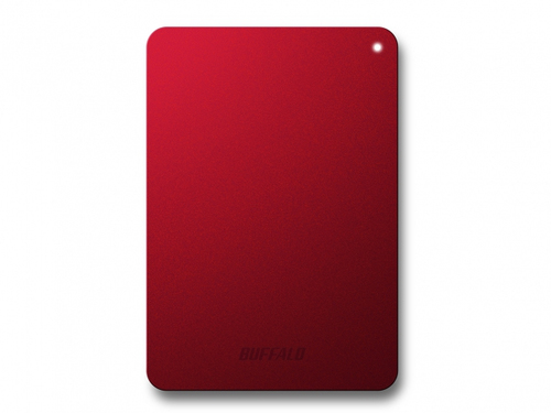 Buffalo Ministation Safe, 1TB external hard drive USB Type-A 3.2 Gen 1 (3.1 Gen 1) Red