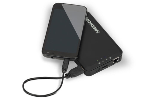 MEDION Life S88400 (MD 90219) external hard drive Wi-Fi 2 TB 2.5″ Micro-USB B 3.2 Gen 1 (3.1 Gen 1) Black