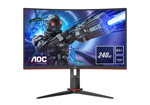 AOC C27G2Z computer monitor 68.6 cm (27″) 1920 x 1080 pixels Full HD Black, Red, Silver