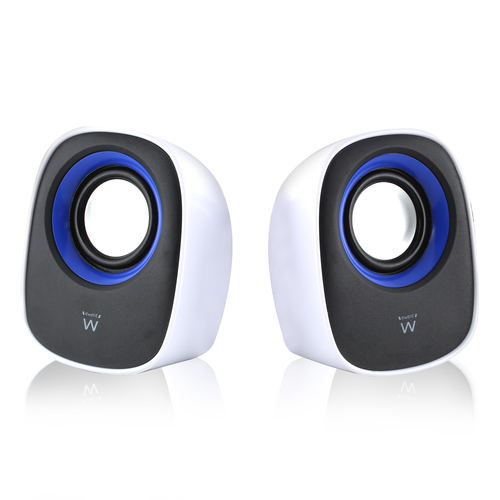 Ewent EW3513 loudspeaker 1-way Black, Blue, White Wired 5 W