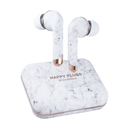 Happy Plugs Air 1 Plus Headset Wireless In-ear Calls/Music Bluetooth Marble colour, White