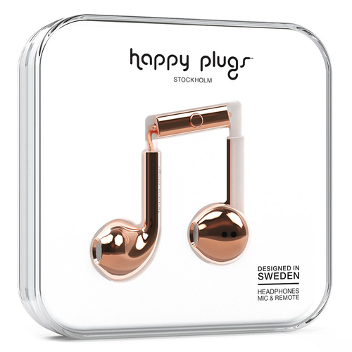 Happy Plugs Earbud Plus Headset Wired In-ear Calls/Music Gold