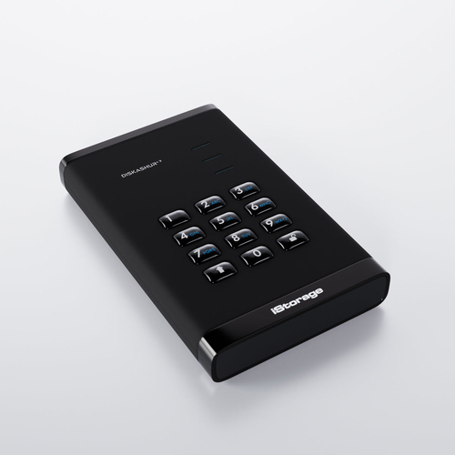 iStorage diskAshur3 Hardware Encrypted SSD by -Black