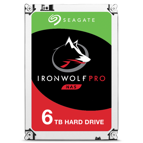 Seagate IronWolf Pro ST6000NE0023 internal hard drive 6 TB 7200 RPM 256 MB 3.5″ Serial ATA III