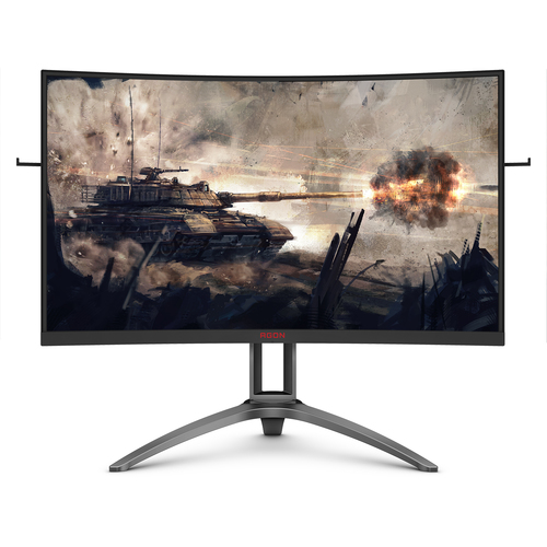 AOC AG323QCX2 computer monitor 80 cm (31.5″) 2560 x 1440 pixels 2K Ultra HD LED Black, Red