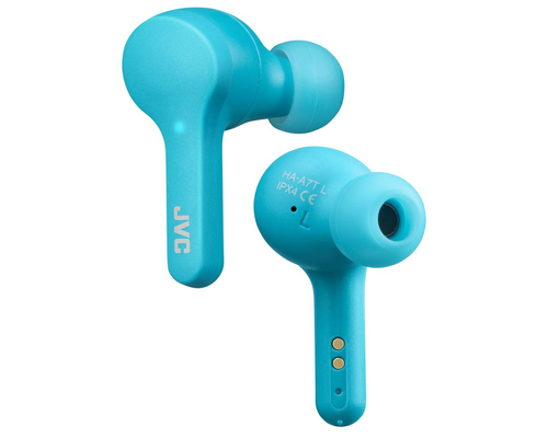 JVC HA-A7T-AN Headset True Wireless Stereo (TWS) In-ear Calls/Music Micro-USB Bluetooth Blue