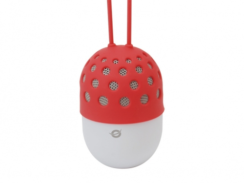 Conceptronic Wireless Bluetooth Waterproof LED Light Speaker