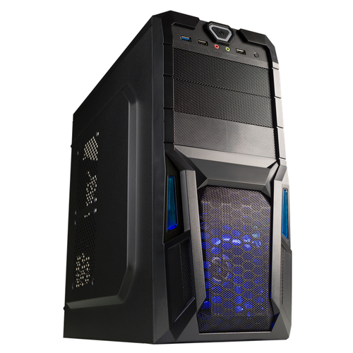 Hiditec D180 USB 3.0 Midi Tower Black