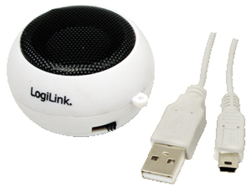 LogiLink ”Hamburger” White 2.5 W