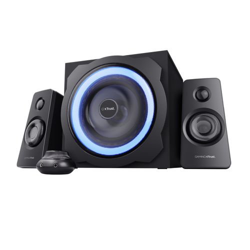 Trust GXT 628 speaker set 120 W Universal Black, Blue 2.1 channels