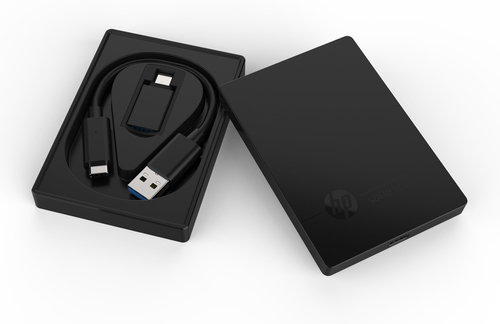 HP P600 250 GB USB Type-C 3.2 Gen 2 (3.1 Gen 2) Black