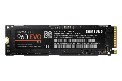 Samsung 960 EVO 1 TB M.2 PCI Express NVMe V-NAND