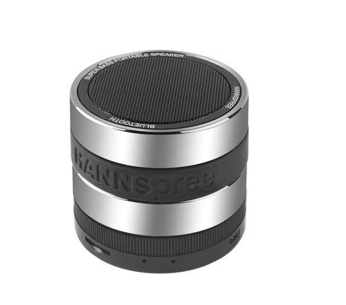 Hannspree Fortissimo Stereo portable speaker Black, Grey 3 W
