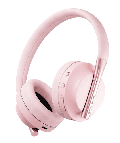 Happy Plugs PLAY Headset Wired & Wireless Head-band USB Type-C Bluetooth Pink gold