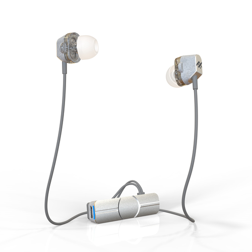 ZAGG Impulse Duo Headset Wireless In-ear Bluetooth Silver, White