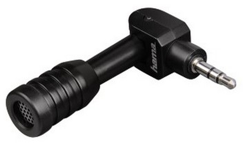 Hama CS-108 Black Laptop microphone