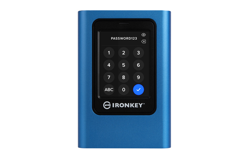 Kingston Technology IronKey 480GB Vault Privacy 80 XTS-AES 256-bit Encrypted External SSD