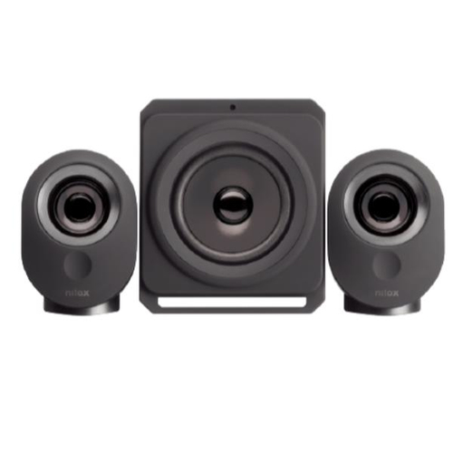 Nilox NXAPC04 speaker set 35 W PC/Laptop Black 2.1 channels Bluetooth