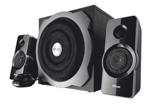 Trust Tytan 2.1 speaker set 60 W Black 2.1 channels 2-way