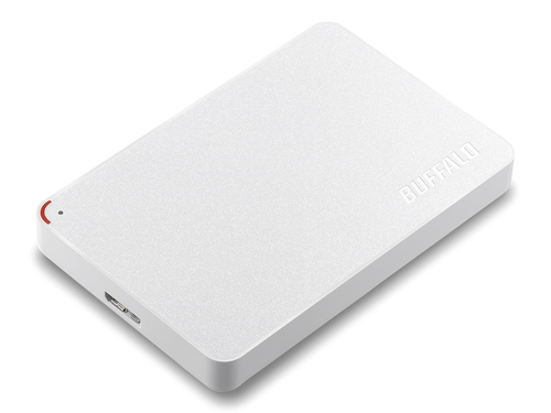 Buffalo HD-PCF1.0U3-BWE external hard drive 1 TB Micro-USB B 2.0/3.2 Gen 1 (3.1 Gen 1) White