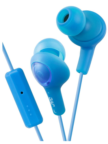 JVC Gumy Plus Headset Wired In-ear Calls/Music Blue