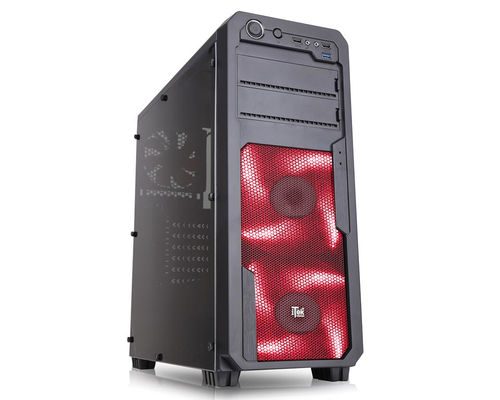 itek Swoop Midi Tower Black